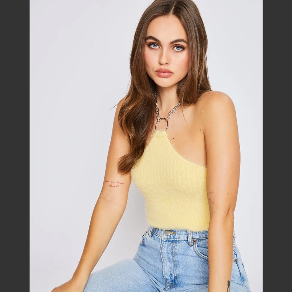 LOVESICK the label | Sunshine Fuzzy Top